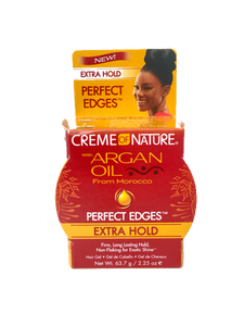 Creme Of Nature Argan Oil Perfect Edges Jar Extra Hold