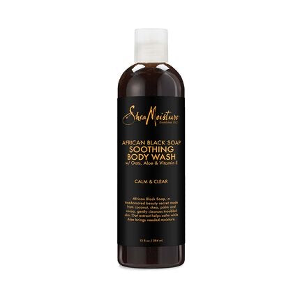 Shea Moisture African Black Soap Soothing Body Wash 577ml